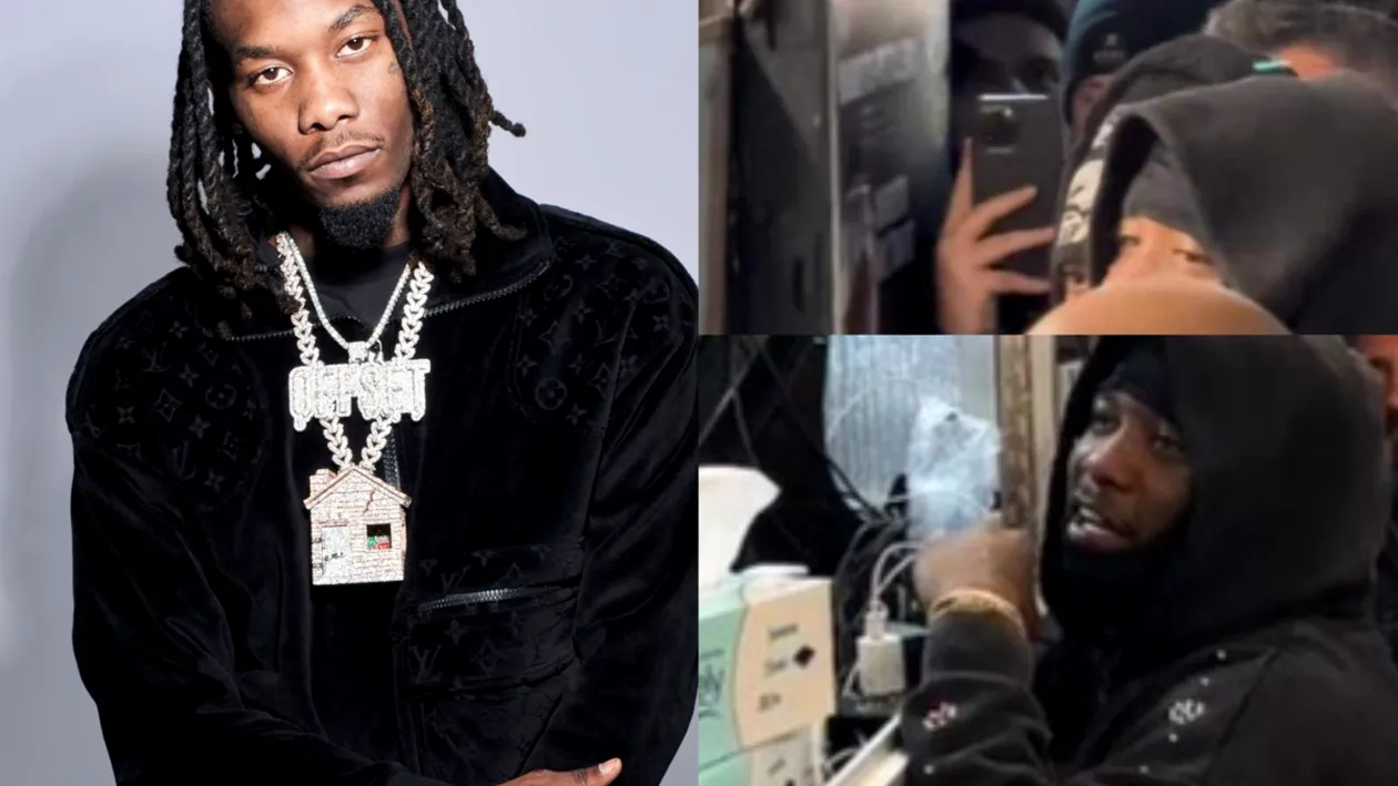 Offset, fostul soț al lui Cardi B, surprins în timp ce stătea la coadă să își cumpere mâncare în Costinești. Filmarea s-a viralizat rapid