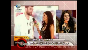 Sanziana Negru: Nu m-a marcat relatia cu Smiley