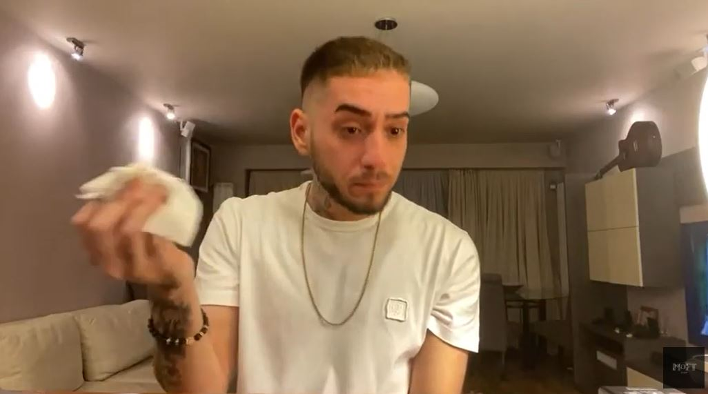 Fulgy a recunoscut că s-a drogat și a izbucnit în plâns: “Sunt cel mai prost exemplu de copil din țara asta” | FOTO & VIDEO