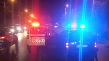 S-au tras focuri de armă în Buzău pentru a prinde un șofer băut