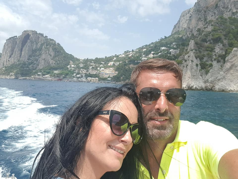 Magda Vasiliu și soțul ei
