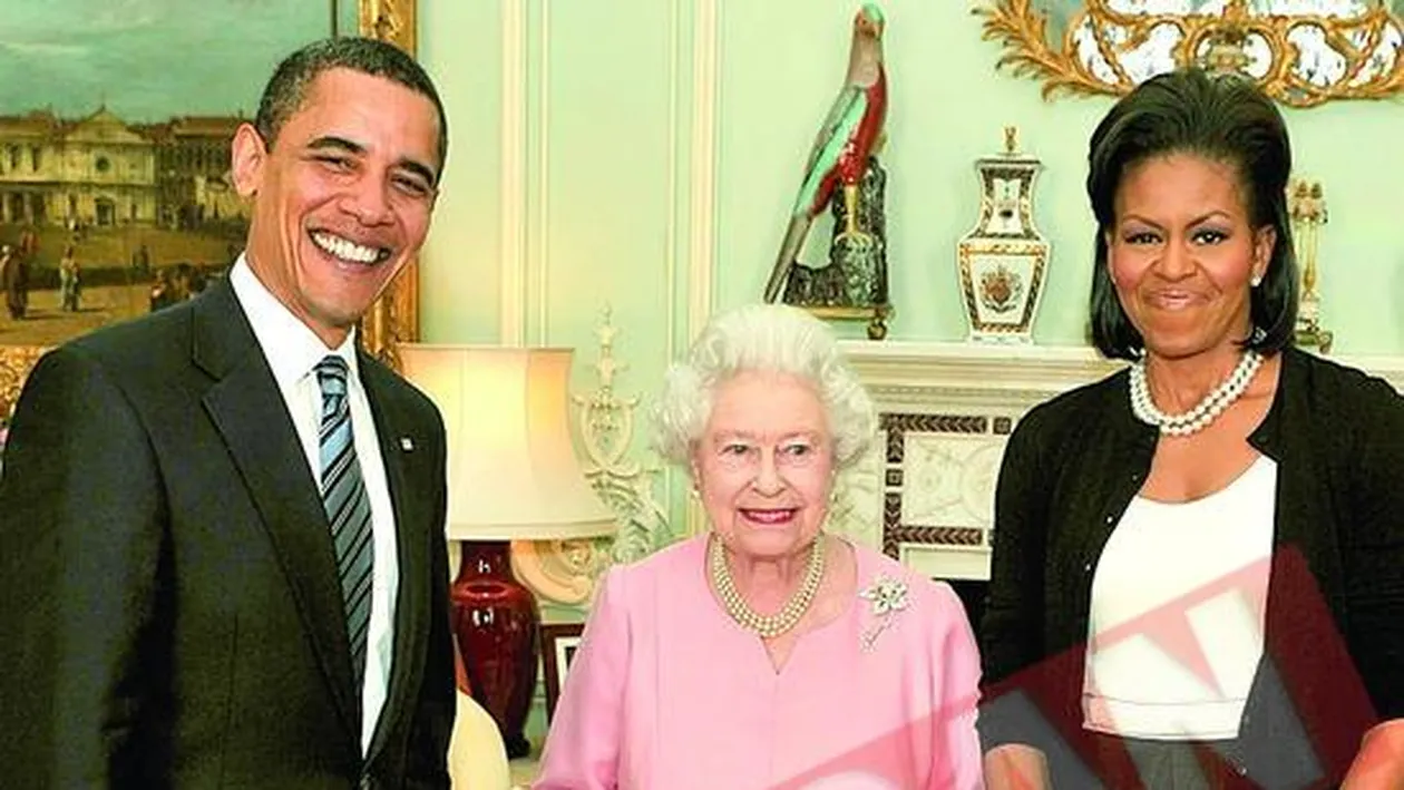 Obama a venit cu ipod-ul la regina
