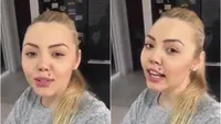 Cum arăta DENISA MANELISTA în ultimul „Live“ transmis pentru fanii ei