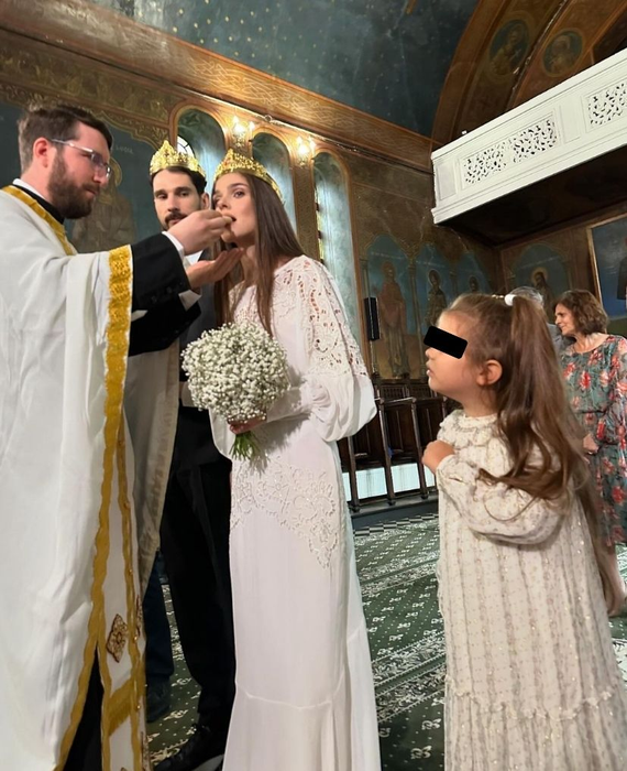 Imagini senzaționale de la nunta lui Theo Rose cu Anghel Damian, proaspăt publicate de Codin Maticiuc. Fiica lui a fost…