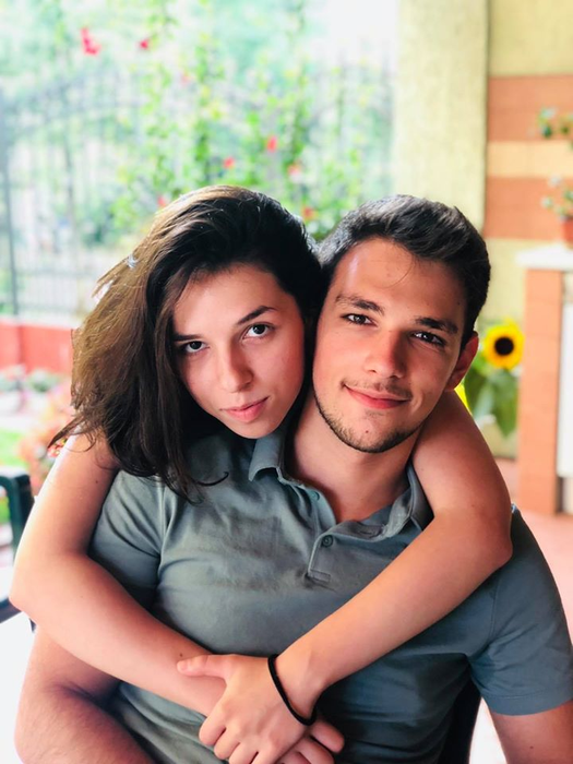 Andrew și Gloria, copiii Oanei Barabancea