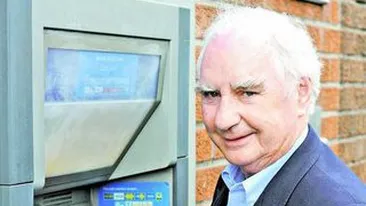 Cat a primit un scotian care a creat codul PIN de la bancomat! 10 lire pentru o inventie care a schimbat lumea