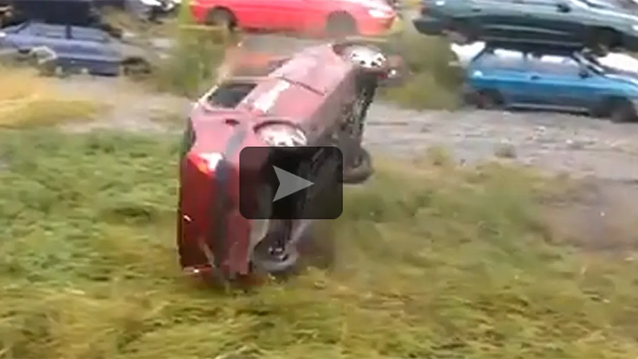 Acesti straini au avut o surpriza de proportii dupa ce s-au rasturant cu un Logan! Intreaga scena a fost filmata