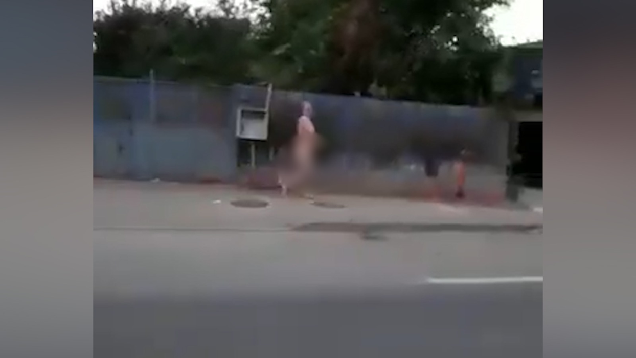 A alergat gol pe străzile din Craiova