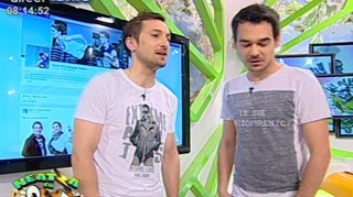 VIDEO Razvan de la "Neatza" a intarziat la emisiune! Afla cum l-a pedepsit Dani si ce scuza a folosit intarziatul
