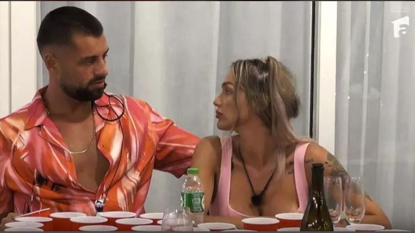 Ella Vișan și Teo de la Insula Iubirii s-au certat după prima noapte petrecută împreună:” Comportamentul tău mă rănește!”