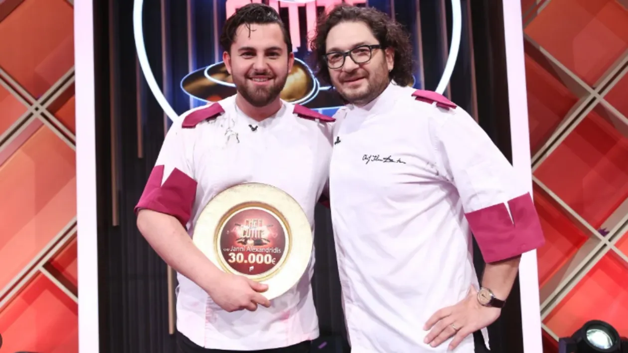Cât primește, de fapt, câștigătorul Chefi la cuțite. Cei 30.000 de euro de la Antena 1 nu ajung toți la Janni Alexandridis