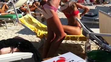 Ce bine arata Alina Crisan pe plaja! Si-a etalat formele sub privirile lui Radu Mazare