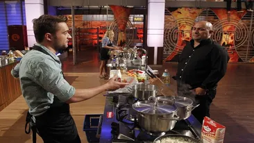 EL este cel care l-a facut de ras pe Florin Dumitrescu la MasterChef! Bancul pe care l-a facut despre el