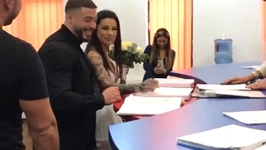 Roxana Vancea s-a măritat astăzi. Primele imagini de la cununie