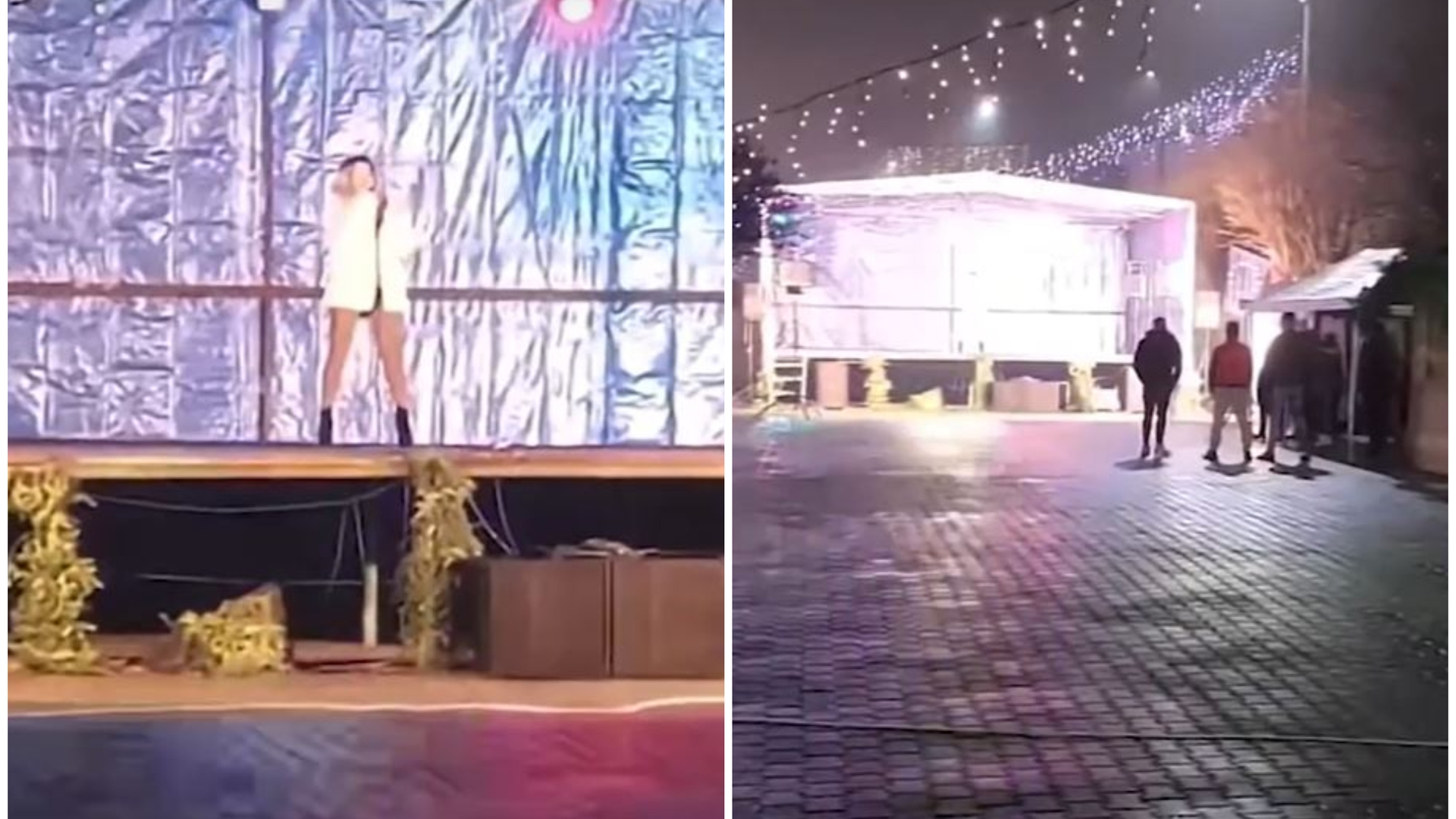 Ce reacție a avut primarul din Calafat, după concertul fără spectatori de la Târgul de Crăciun