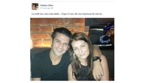 Cu ce femeie a petrecut Cristi Chivu, dupa 15 ani. Imagini inedite!