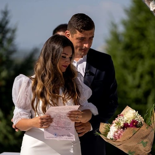 Ilinca și George Simion/ Sursa foto: Instagram