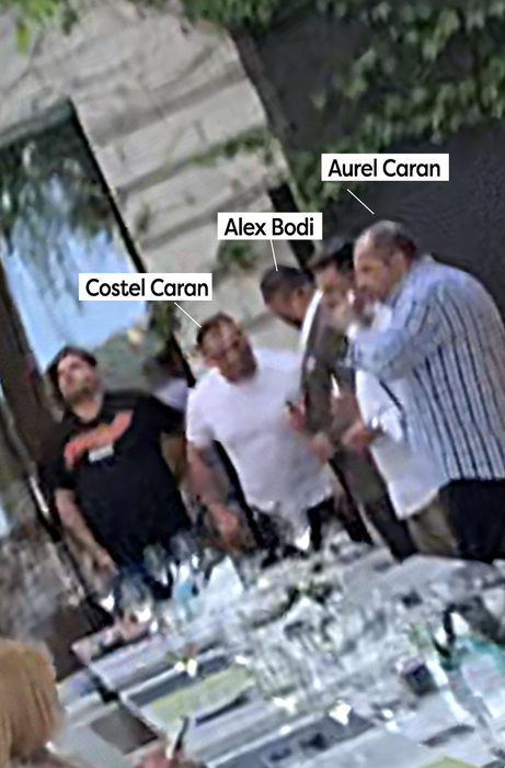 Alex Bodi, șpriț "corect" cu "băieții răi" din clanul Caran