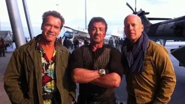 Arnold Schwarzenegger, Sylvester Stallone si Bruce Willis se intorc! Vezi aici cum mai arata vedetele!