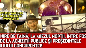 Intalnire de taina, la miezul noptii, intre fosta sefa de la Achizitii Publice si presedintele Consiliului Concurentei!