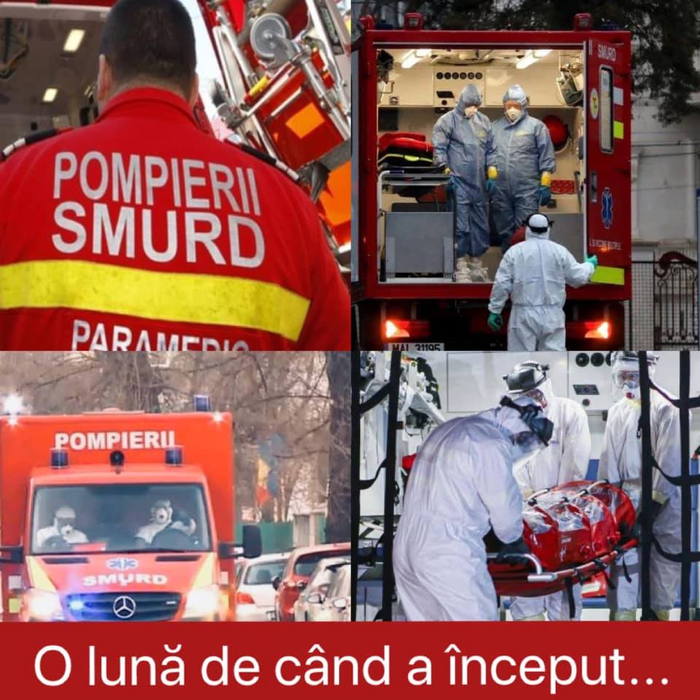 Pompierii gorjeni s-au lovit primii de coronavirus