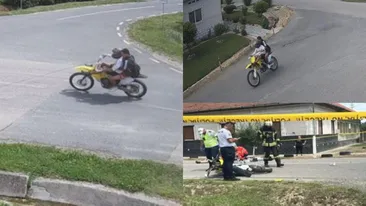 Daniel și Sebastian, doi tineri de 17 și 18 ani, au murit într-un accident rutier cumplit. Motocicleta pe care se aflau a fost spulberată de un autoturism