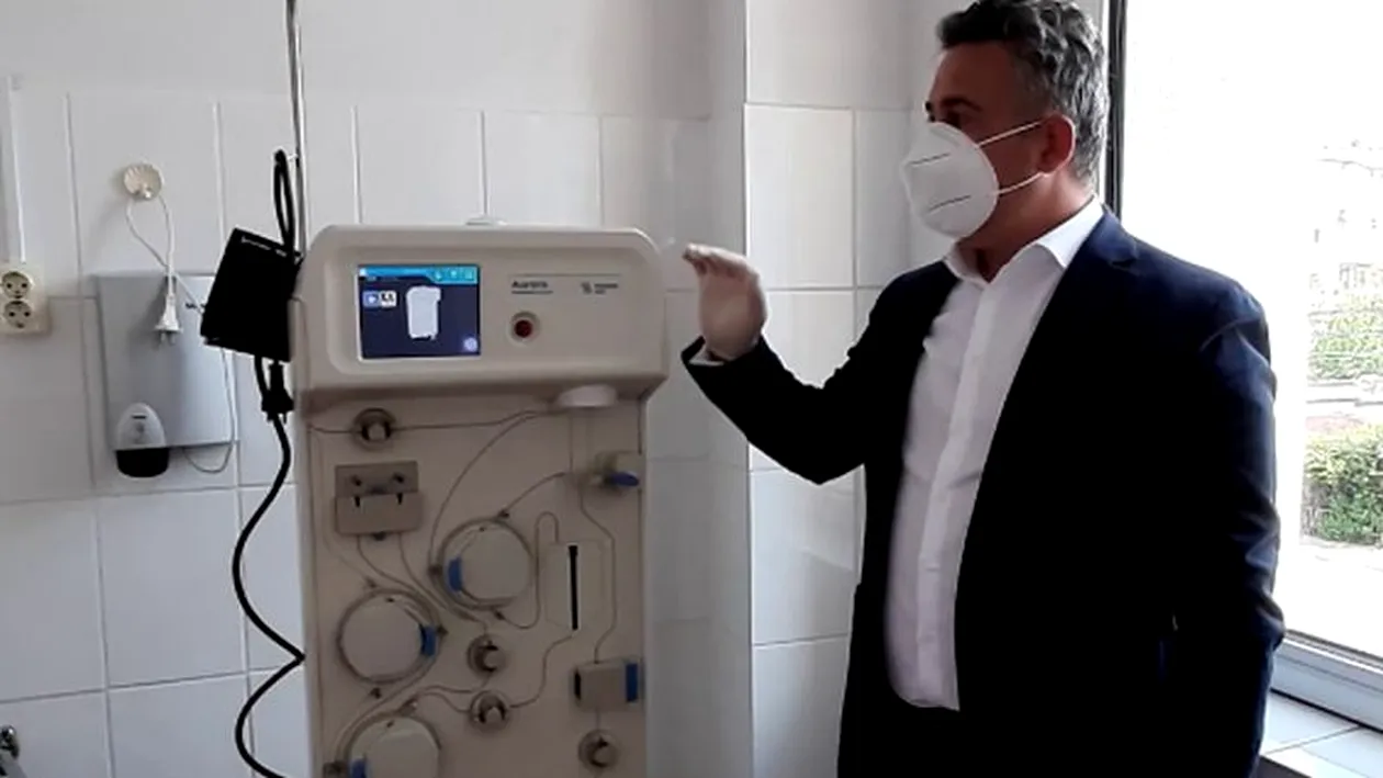 Spitalul din Sibiu va va utiliza gratuit timp de un an echipamentul pentru terapia cu plasmă hiperimună