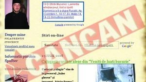 Preot paroh cu blog