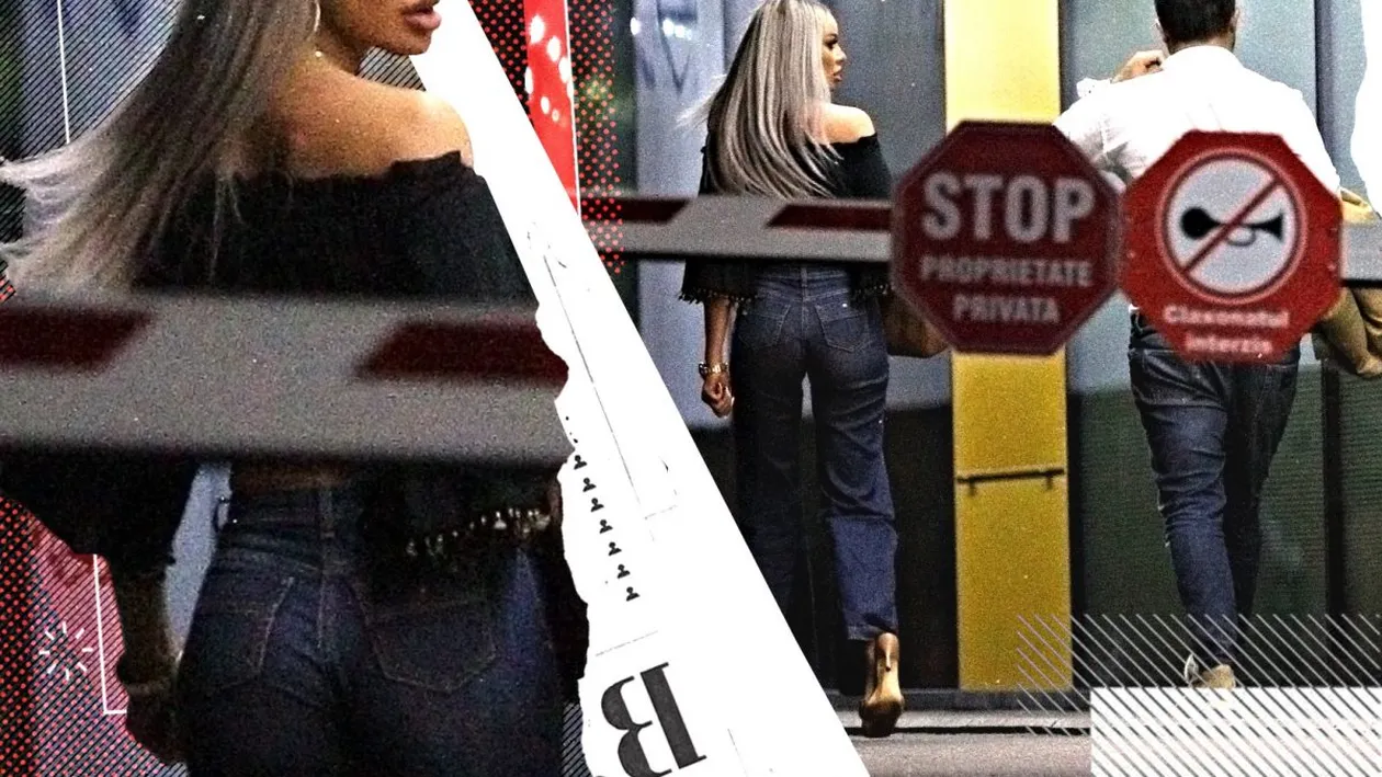 Bianca & Bădălău se ascund, dar i-am fotografiat aproape de miezul nopții la apartamentul lui!