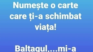 BANC | Numește o carte care ți-a schimbat viața!