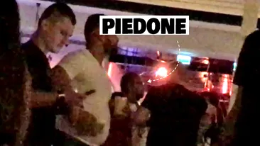 VIDEO EXCLUSIV Nu i-a mai suportat ”piruetele”. Soţia l-a părăsit pe Piedone… în club!