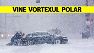 Meteorologii ANM anunță: Vortexul polar ajunge în România și face "prăpăd" în jur
