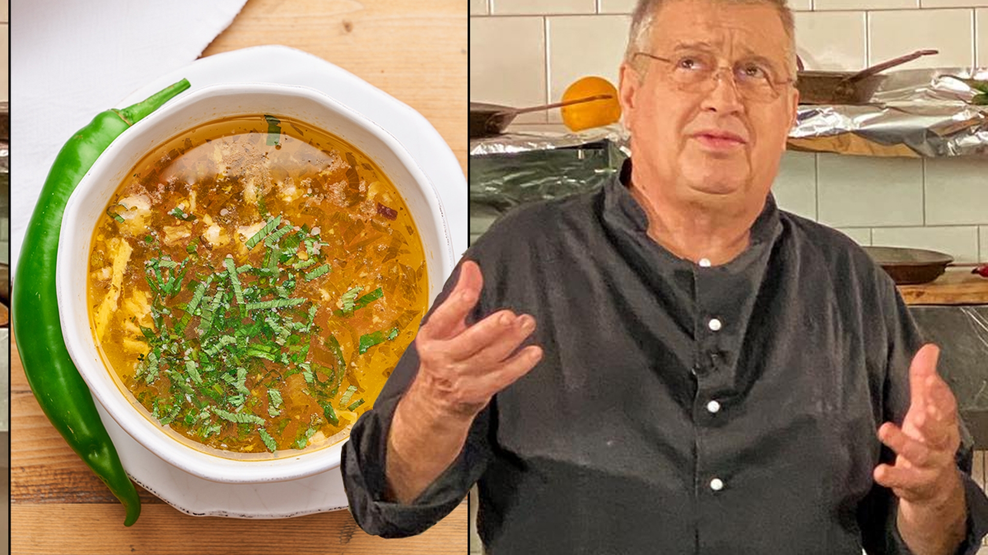 Câți lei costă o ciorbă de potroace în "Lacrimi și Sfinți", restaurantul lui Mircea Dinescu din Centrul Vechi