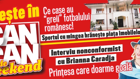 NU RATA CANCAN-ul de Weekend! Ai un super interviu cu Brianna Caradja si un concurs de 7 stele, CANCANIADA de Weekend