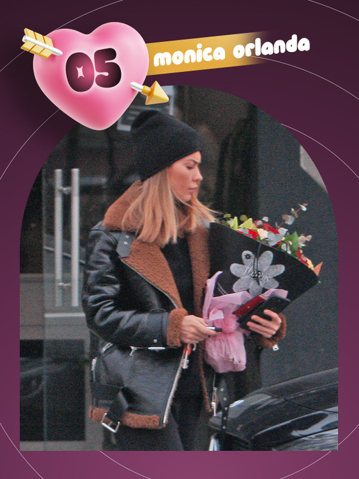 Bianca Drăgușanu, Cristina Pucean și Ramona Olaru, răsfățate peste măsură! Top 40 iubăreți cu brațele pline de flori, de Valentine’s Day