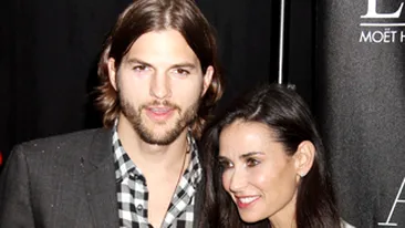 Gata sa iasa cu scantei! Ashton Kutcher si Demi Moore, prima intalnire de dupa divort!