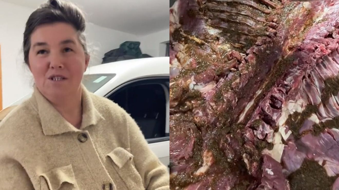 Cu câți lei vinde mama lui Culiță Sterp un kilogram de pastramă. Oamenii au crezut că nu văd bine: ”Doar nu e struț!”