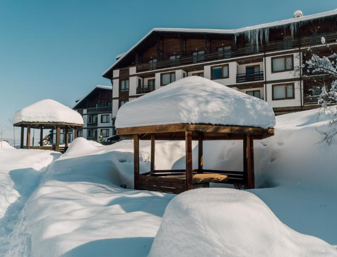 Hotelul Green Life Bansko 4* este situat la poalele muntelui Pirin/ sursă foto: Booking