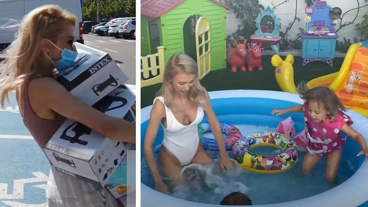 Andreea Bălan, atitudine iresponsabilă într-un hypermarket în care a mers cu Ella. Artista a fost criticată pentru gafa făcută în public