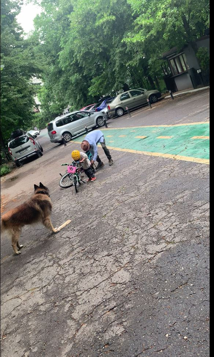 Chef Foa și fiul său, aventuri cu bicicleta (Foto: CANCAN.RO)