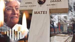 Primele imagini cu locul în care va fi înmormântată Draga Olteanu Matei