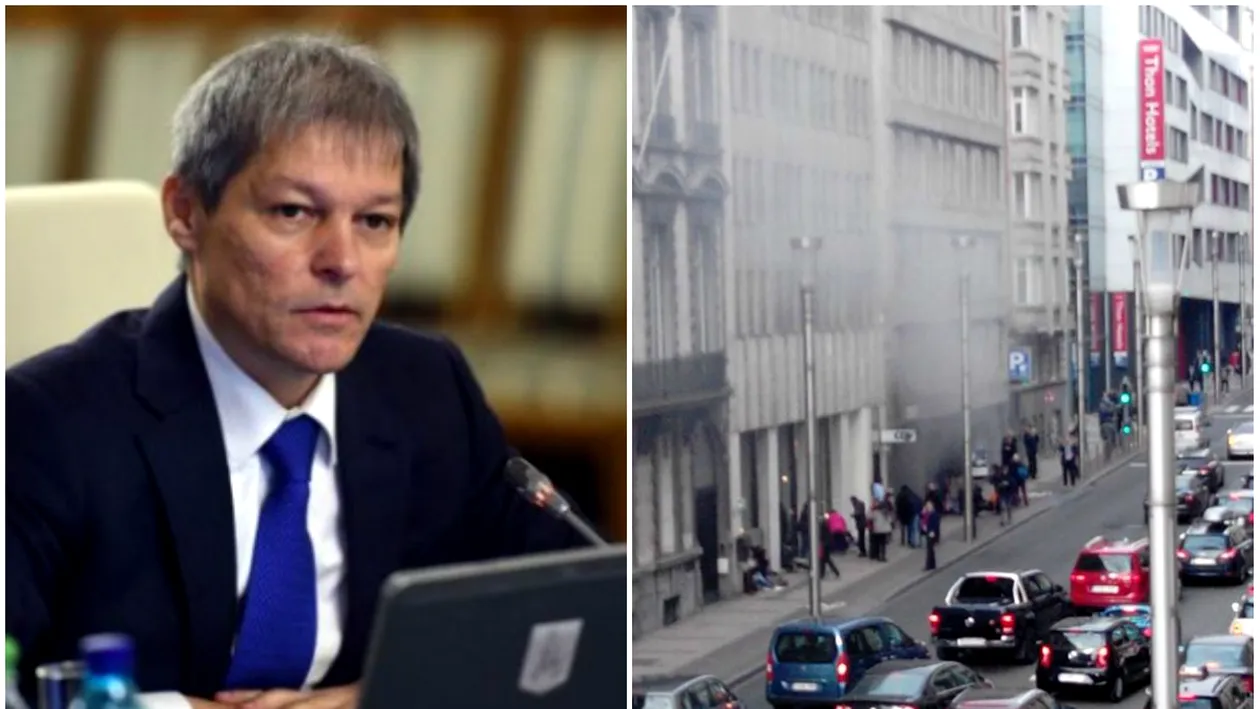 Cioloş, în discuţii cu SRI, după atentatele sinucigaşe de la Bruxelles: „În România...“