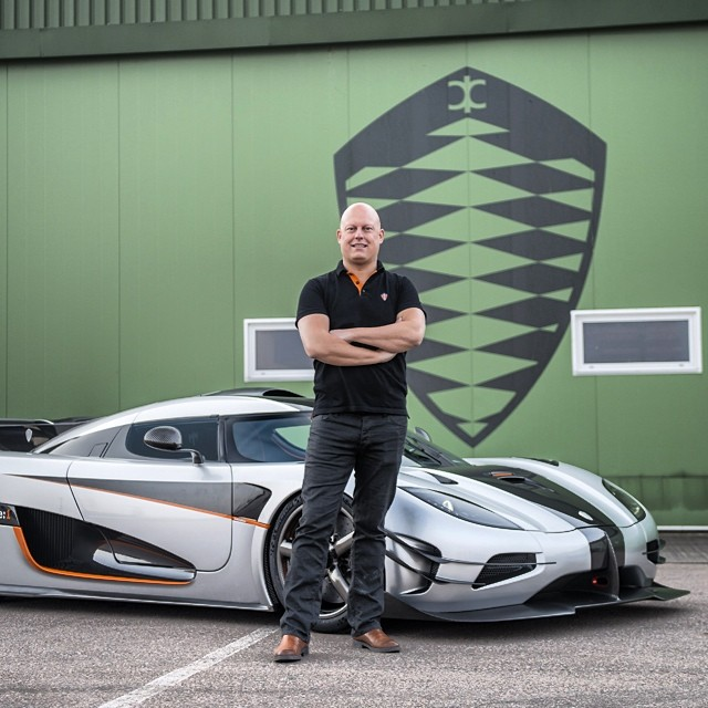 Christian este cel ce a pus bazele companiei suedeze Koenigsegg Automotive, care în prezent se bate de la egal la egal în supercaruri și hyper-caruri cu Bugatti, Ferrari și Lamborghini (Foto: Instagram)