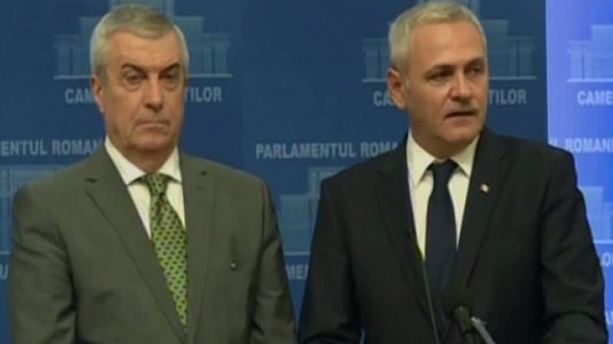 Reacţiile lui TĂRICEANU şi DRAGNEA după discursul lui IOHANNIS