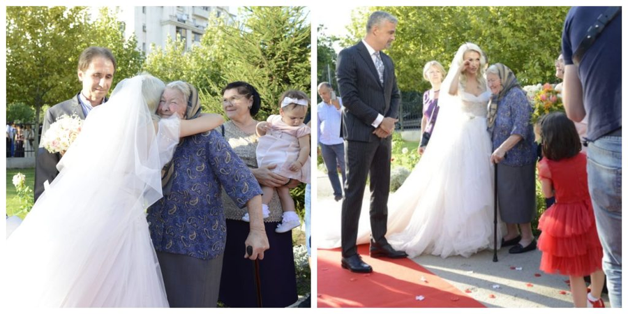 Andreea Bălan, în ziua nunții alături de bunica pe care o iubește enorm © CANCAN.RO