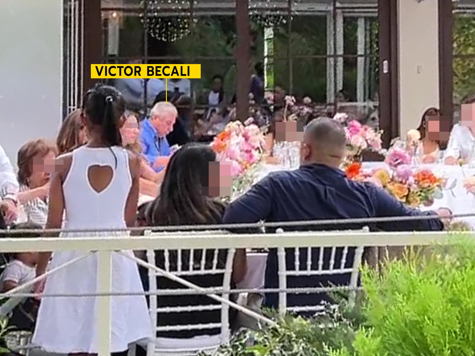 Victor Becali s-a simțit perfect alături de rudele apropiate (Foto: CANCAN.RO)