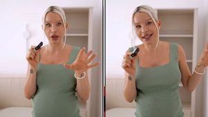 Carmen Grebenișan, pregătită pentru rolul de mamă. A arătat camera în care va dormi cu bebelușul