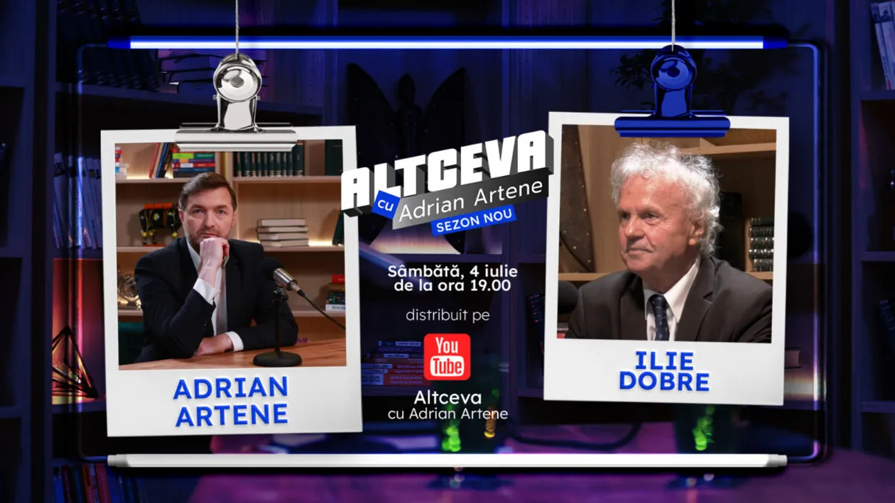 Vocea de legendă a radioului românesc se destăinuie la ”Altceva cu Adrian Artene”. Omul recordurilor mondiale: „Cred că timpul lui Ilie Dobre s-a încheiat!”