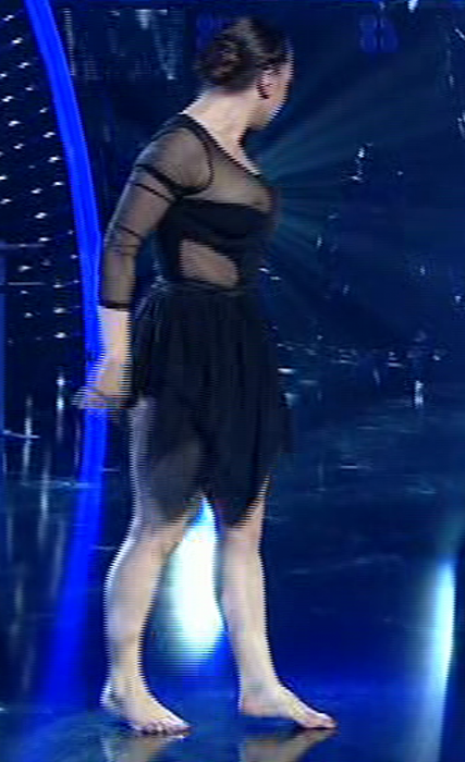 UPS! O concurenta de la „Romanii au talent” a aratat mai mult decat trebuia pe scena! Telespectatorii au crezut ca nu vad bine: „I s-au vazut…”