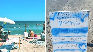 O plajă din Mamaia cere bani chiar și celor care vin cu cearceaful. Câți lei trebuie să plătești